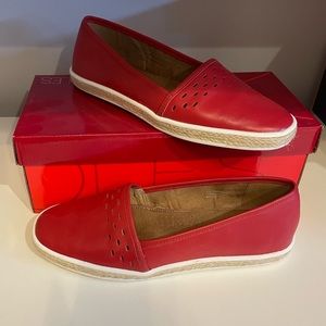 AEROSOLES Red Slip-On Flats